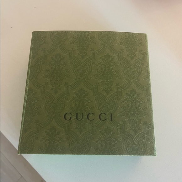 Gucci Marmont 2015 Re-Edition Wide Black Belt, Antique Brass GG. Size 90. - Picture 6 of 14